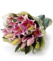 Ramo 8 Varas de Liliums Rosados
